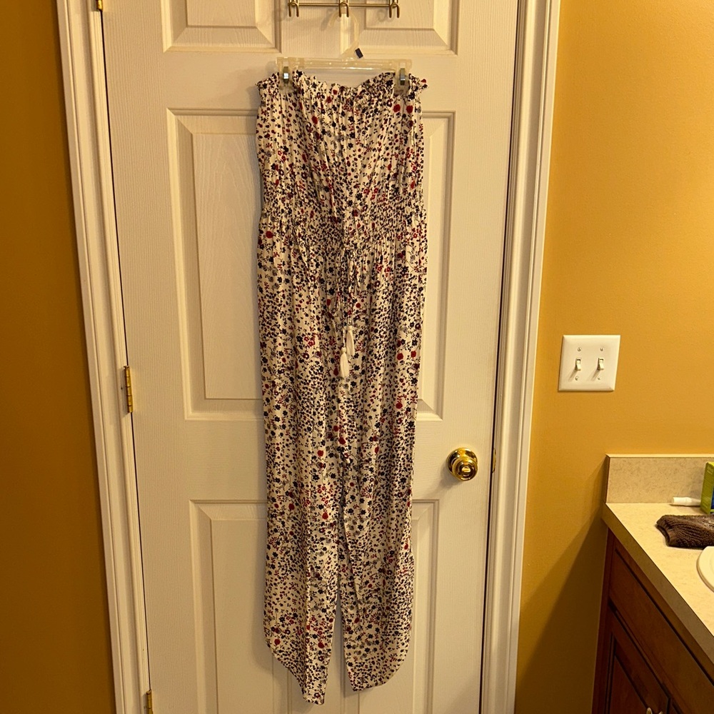 Floral Print Jumpsuit